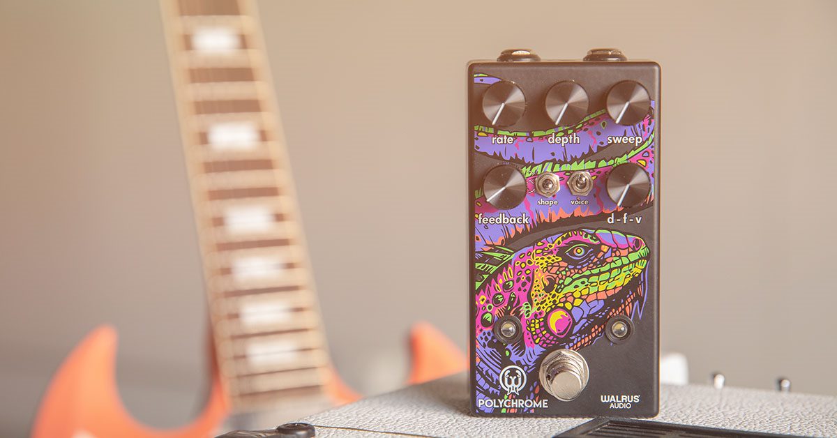 ギター WALRUS AUDIO POLYCHROME Walrus Audio Polychrome, el primer pedal de flanger de la marca